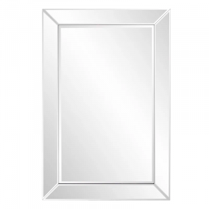 Burriss 24" Clear Beveled Edge Frame Accent Mirror
