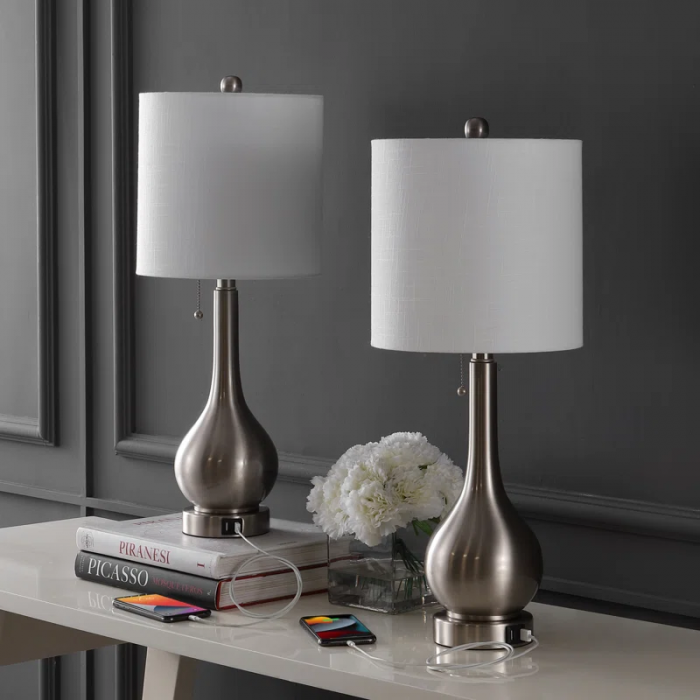 Orford Metal USB Table Lamp - Image 3