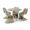 Nassau 5 Person Dining Set