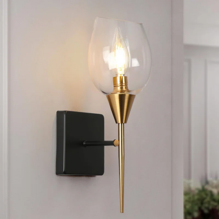Labonte 1 - Light Dimmable Armed Wall Sconce - Image 5