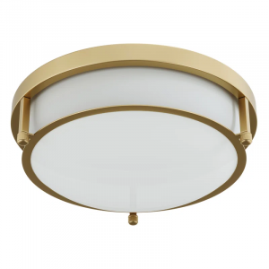 Chattooga 2-E26 Light 13 Inch Classic Vintage Dimmable Flush Mount Light Fixture
