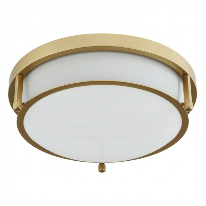 Chattooga 2-E26 Light 13 Inch Classic Vintage Dimmable Flush Mount Light Fixture