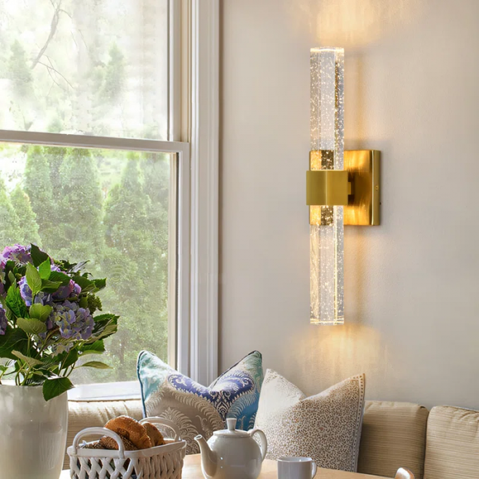 Ernesta Dimmable LED Wallchiere Crystal Wall Light - Image 4