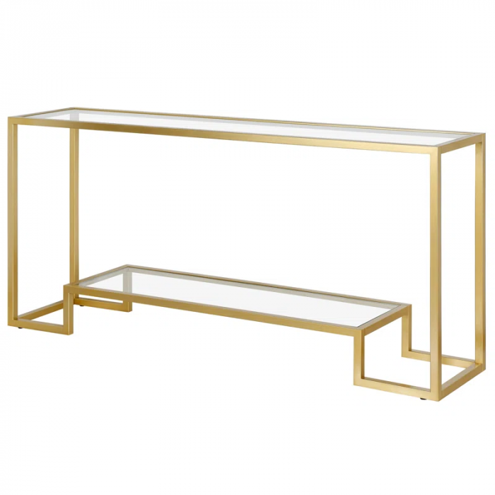 Athena Glass Top Console Table - Image 2