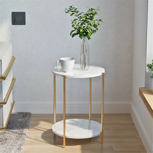 Cassity Stone Top End Table