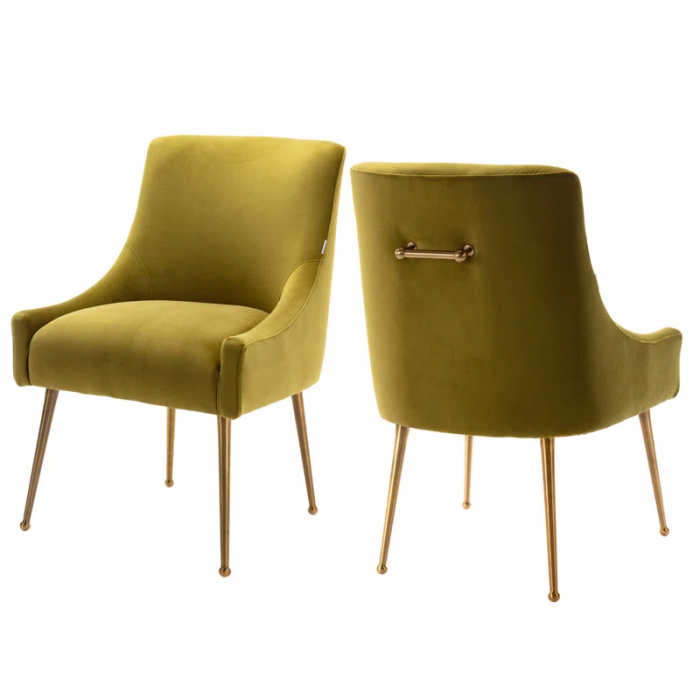 Magallanes 19.69'' H Velvet Upholstered Side Chair - Image 4