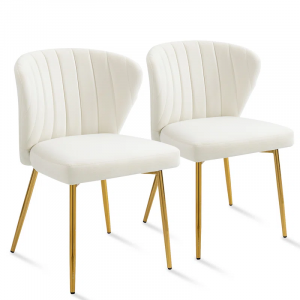 Kayvien Tufted Velvet Dining Chair