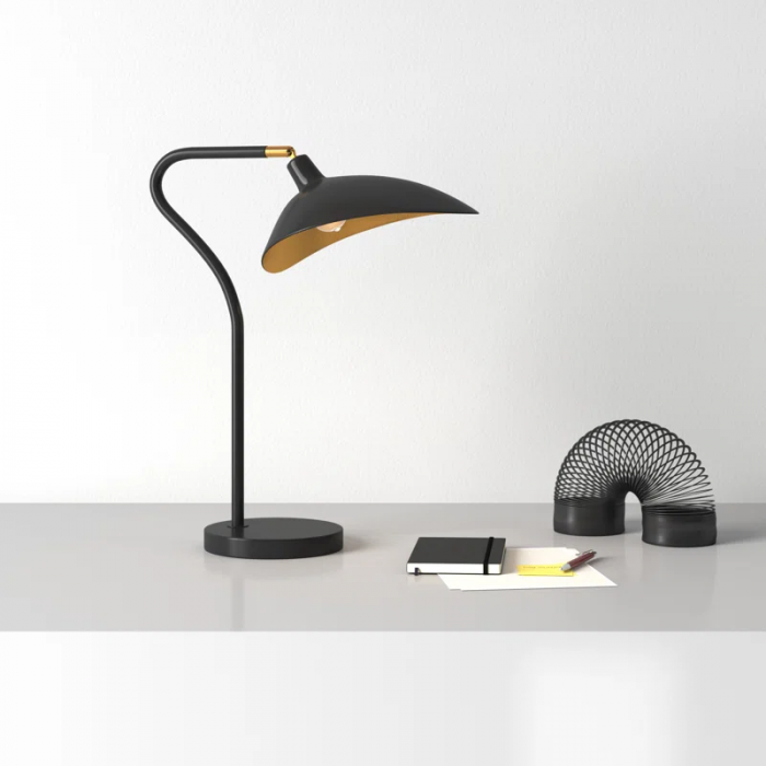 Girard Adjustable Metal Arched Lamp - Image 4