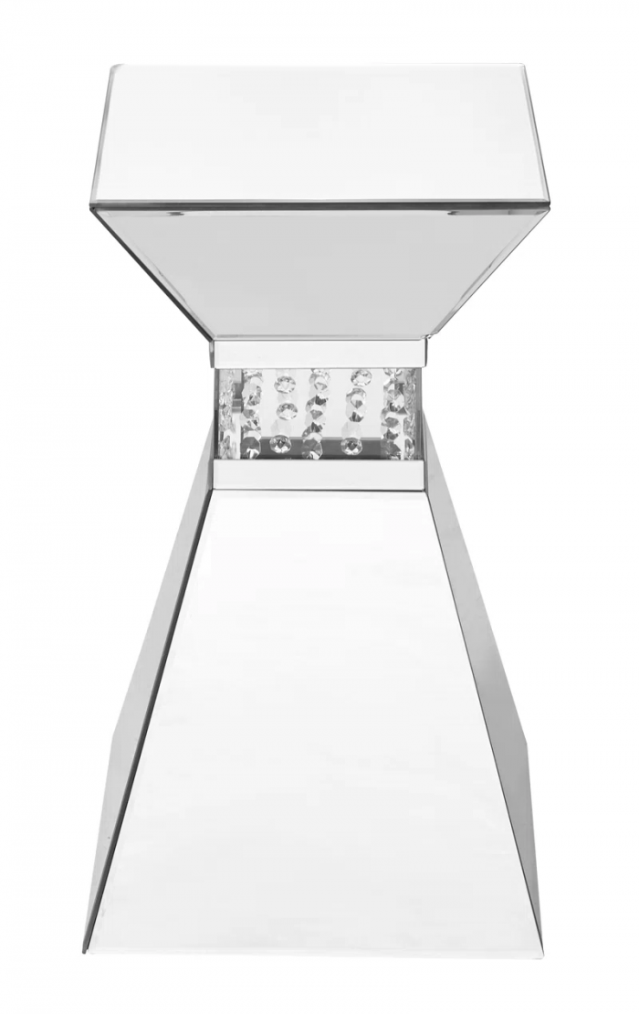 Stingley Mirrored Glass Top End Table - Image 2
