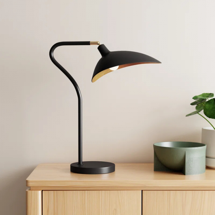 Girard Adjustable Metal Arched Lamp - Image 3