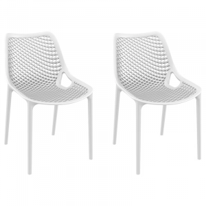 Farrah Outdoor Stacking Dining Side Chair