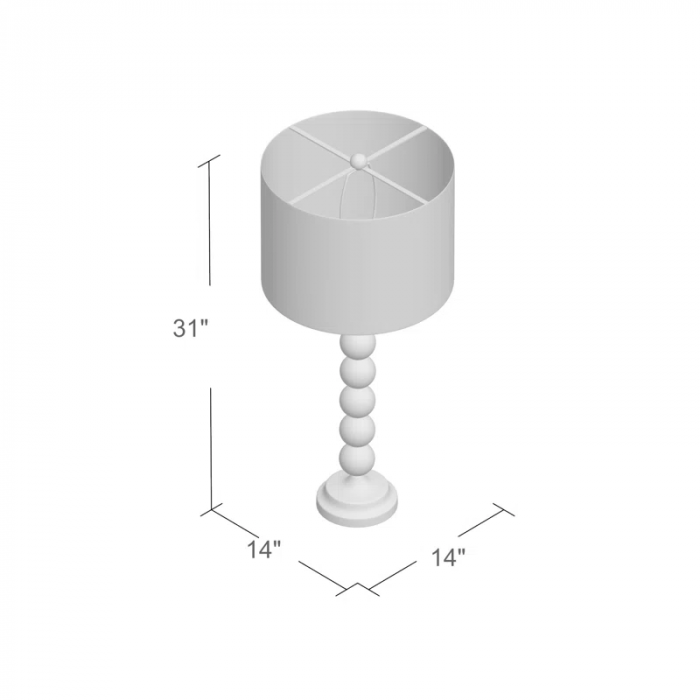 Rimini Metal Table Lamp - Image 9