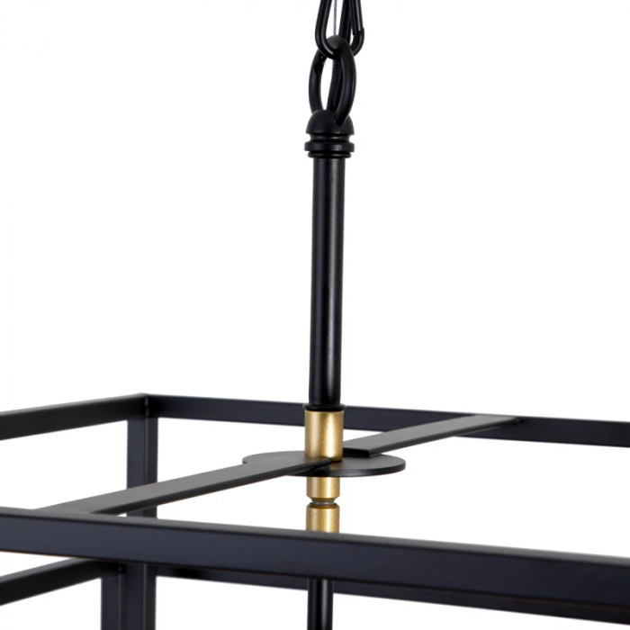 Worton 4 - Light Lantern Square Chandelier(18") - Image 4