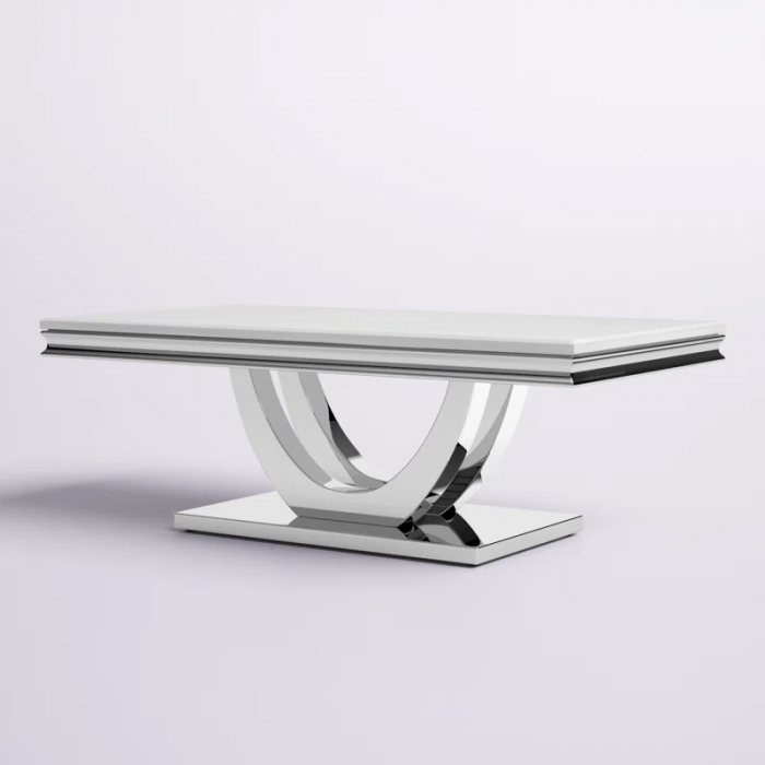 Demorest Stone Top Coffee Table - Image 7