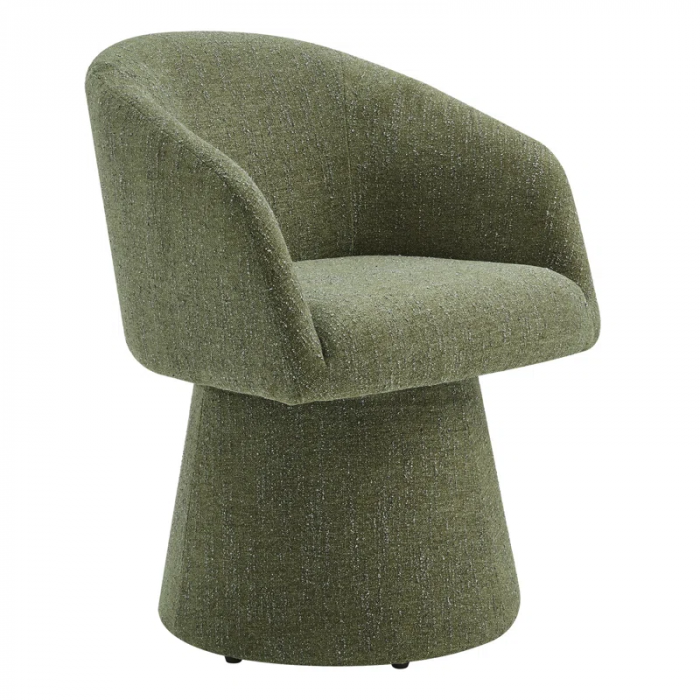Kyo Chenille Upholstered Barrel Chair (Set of 2) - Image 10