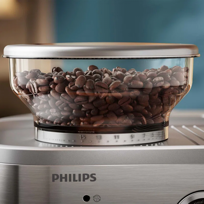 Barista Brew Semi-Automatic Espresso Machine with Frother, 280Gr Dual Bean Container - Image 5