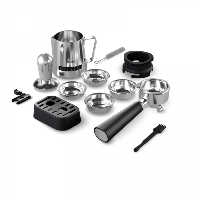 Barista Brew Semi-Automatic Espresso Machine with Frother, 280Gr Dual Bean Container - Image 13