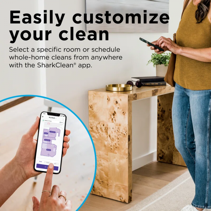 Matrix Robot Vacuum with Self-Cleaning Brushroll for Pet Hair, No Spots Missed on Carpets and Hard Floors, Precision Home Mapping, Wi-Fi Black/Silver - Image 6