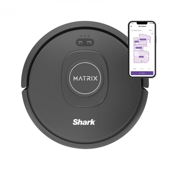 Matrix Robot Vacuum with Self-Cleaning Brushroll for Pet Hair, No Spots Missed on Carpets and Hard Floors, Precision Home Mapping, Wi-Fi Black/Silver - Image 12