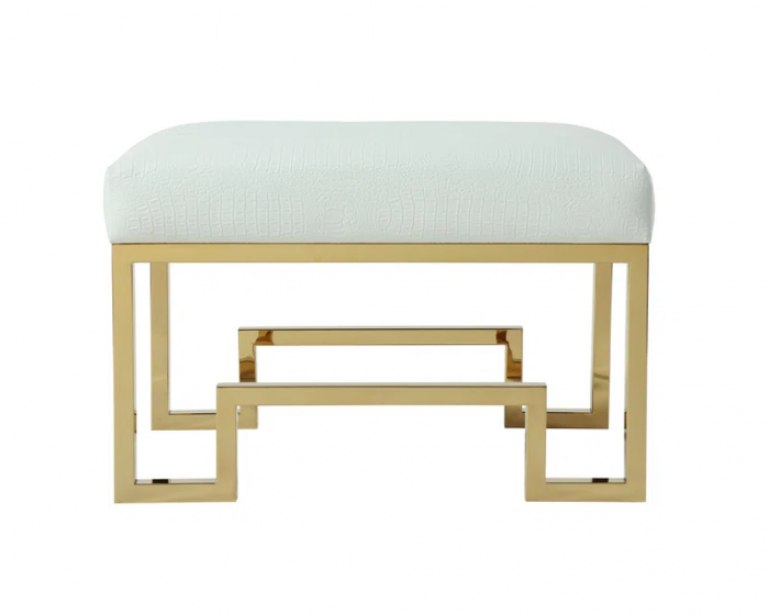 Freels Upholstered Accent Stool - Image 3