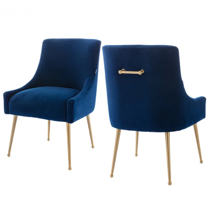 Magallanes 19.69'' H Velvet Upholstered Side Chair - Image 9