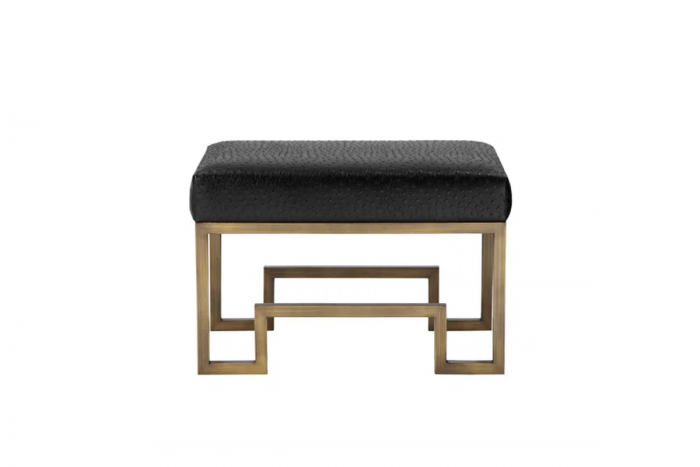 Nimmons 26” Upholstered Stool - Image 2