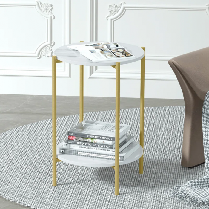 Cassity Stone Top End Table - Image 4