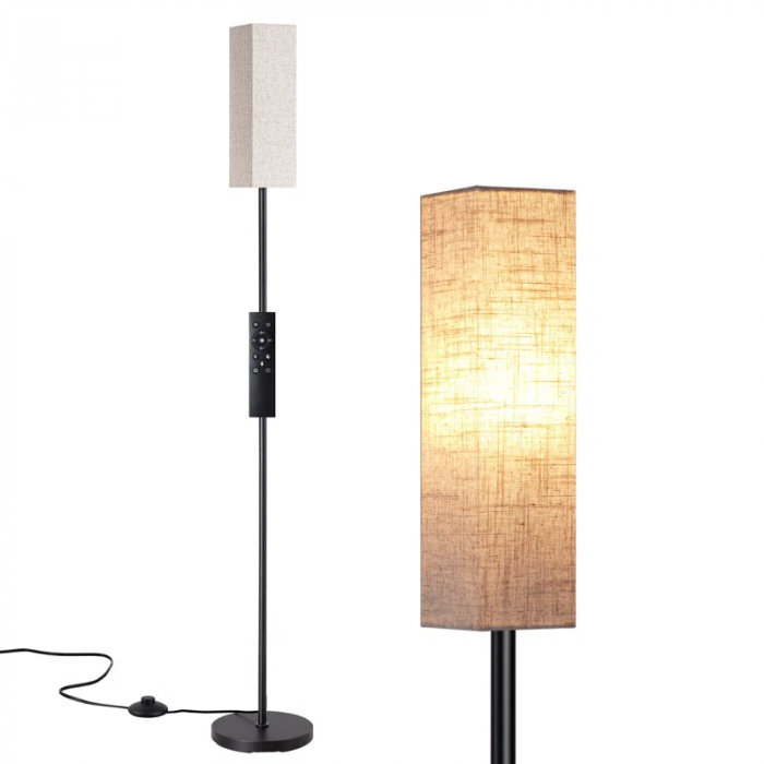 Osblek 65'' Traditional Floor Lamp with Remote Control and Bulb Included - Image 9