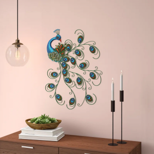 Handmade Glam Landscape & Nature Wall Decor on Metal