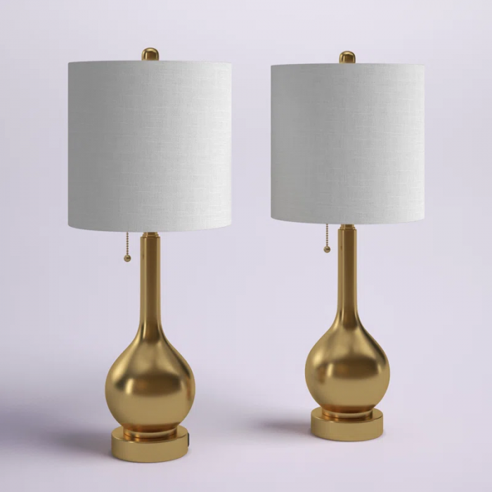 Orford Metal USB Table Lamp - Image 4