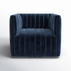 Brandt Upholstered Swivel Armchair