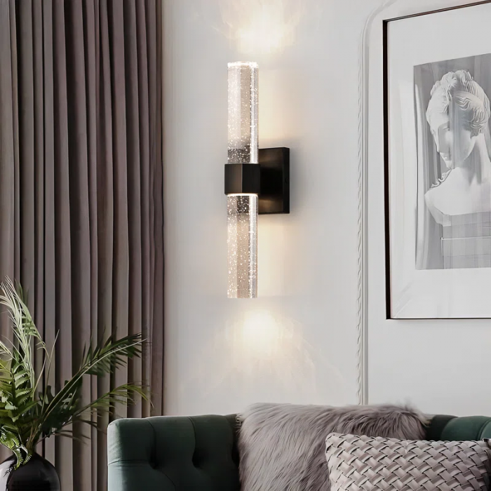 Ernesta Dimmable LED Wallchiere Crystal Wall Light - Image 2