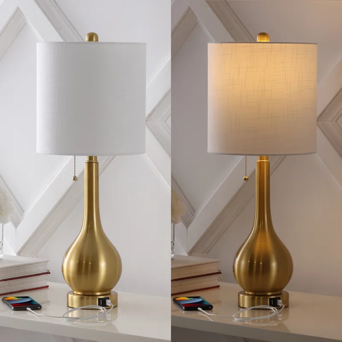 Orford Metal USB Table Lamp - Image 7
