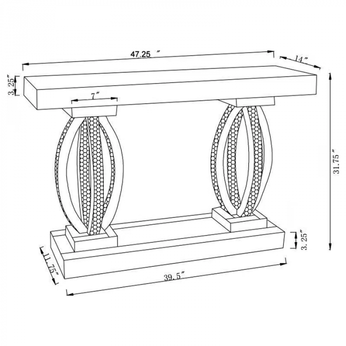 Sherrard Console Table - Image 3