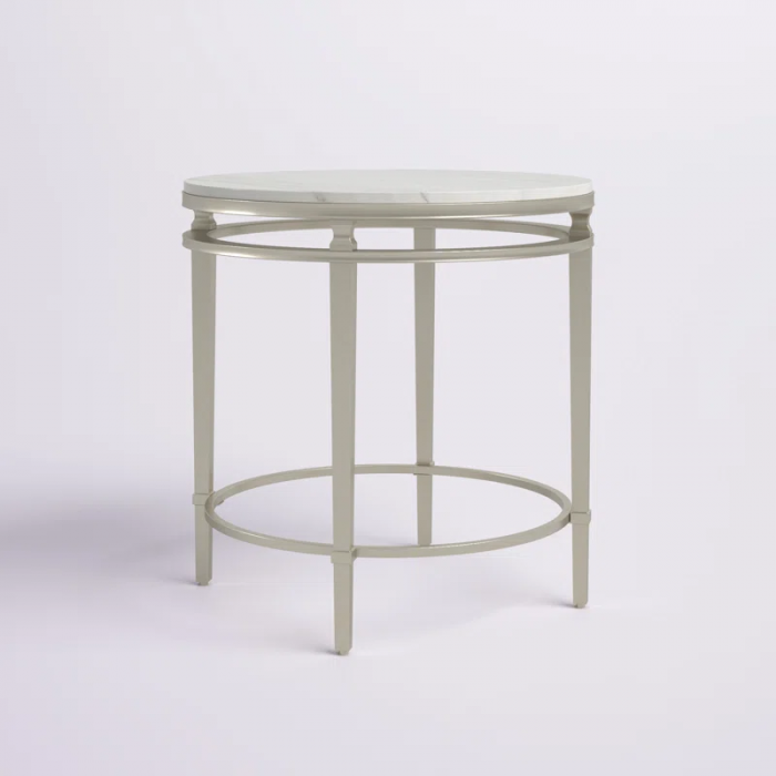 Shawntella Marble Top End Table - Image 2