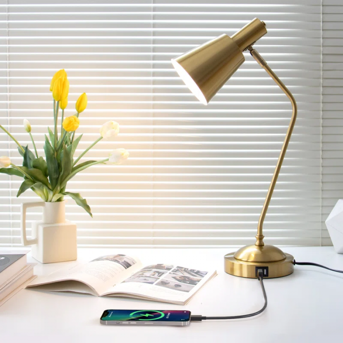 Dimmable Table Lamp with Usb and Touch Control - Image 2
