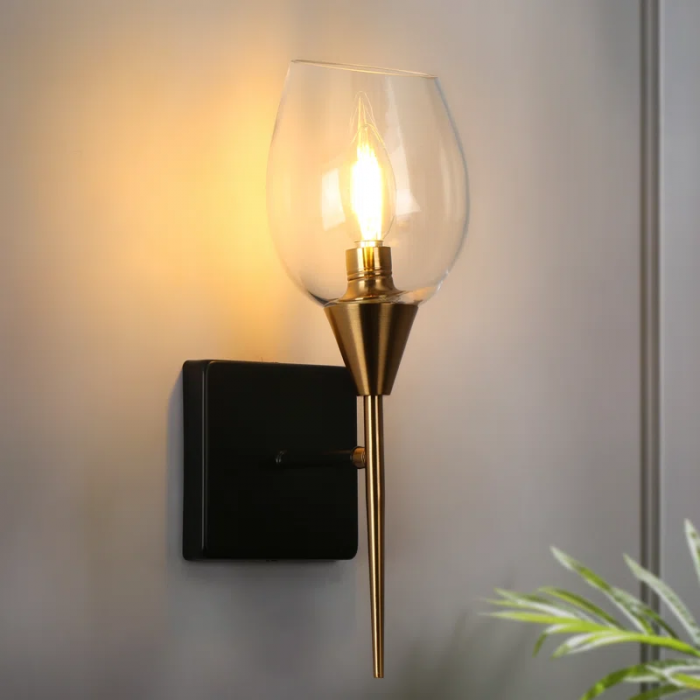 Labonte 1 - Light Dimmable Armed Wall Sconce - Image 2