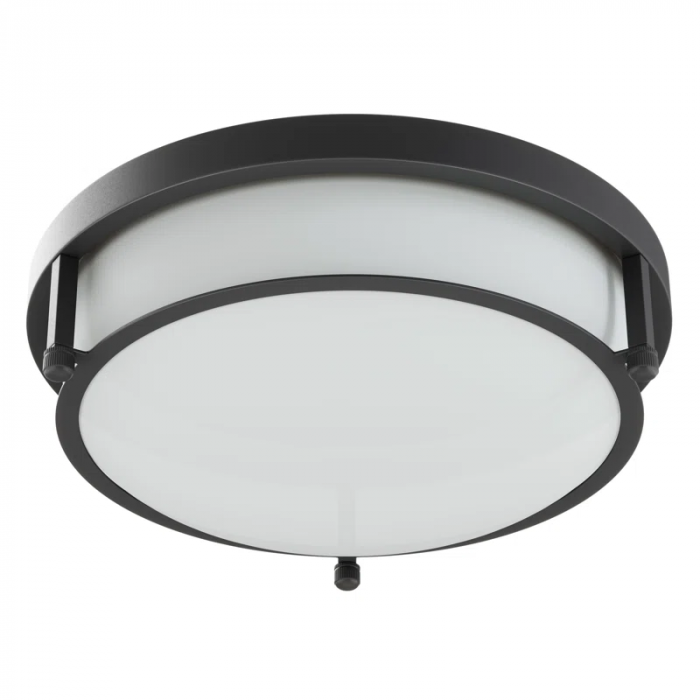 Chattooga 2-E26 Light 13 Inch Classic Vintage Dimmable Flush Mount Light Fixture - Image 2