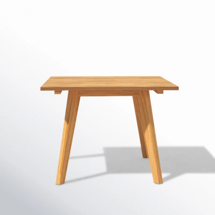 Knightly Square Teak Outdoor Dining Table