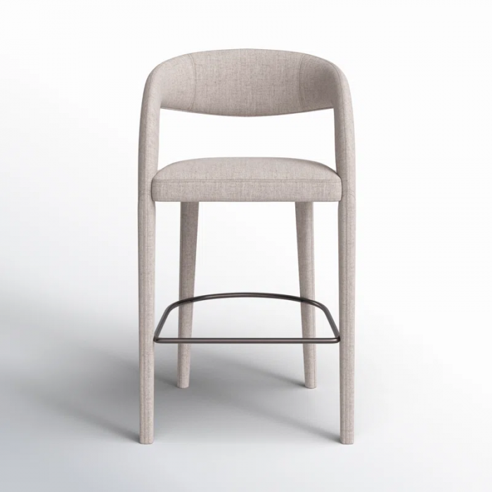 Geoffrey Upholstered Counter Stool - Image 2