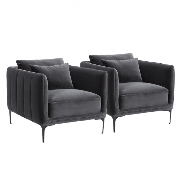 Rae Upholstered Armchair - Image 3