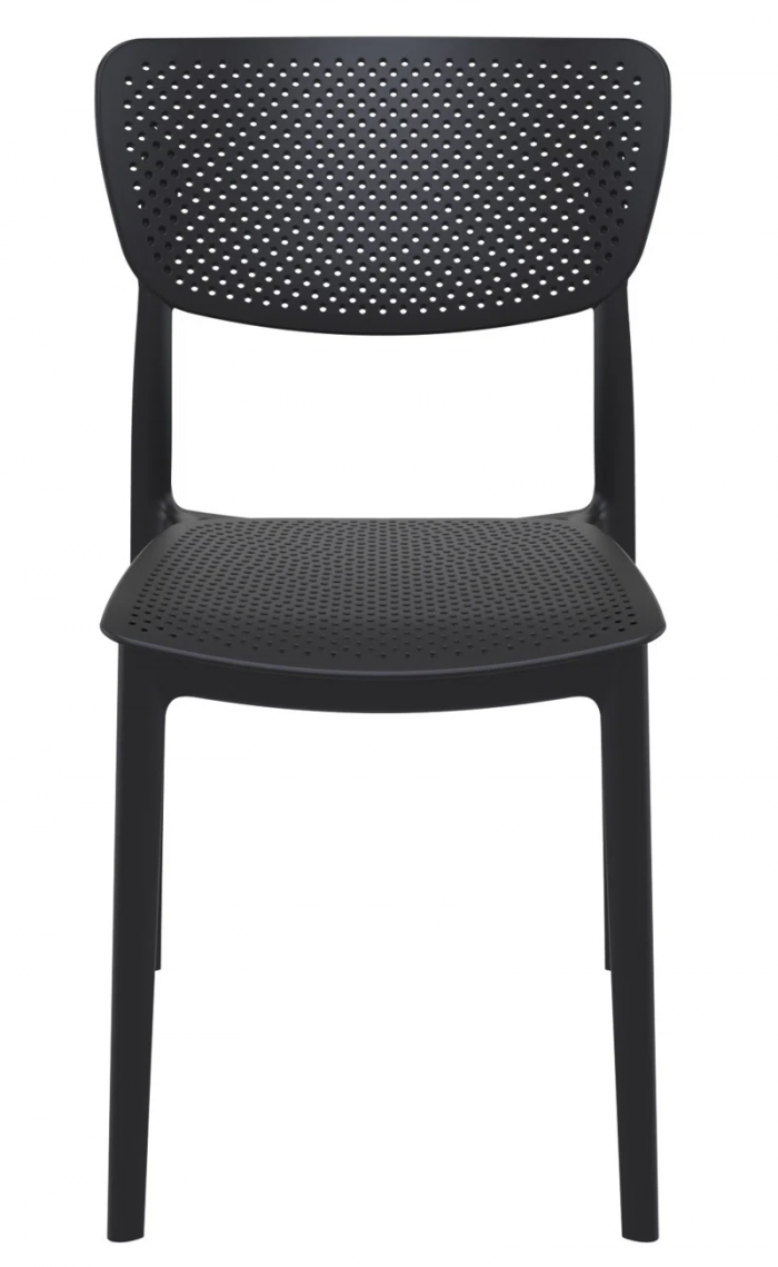 Farrah Outdoor Stacking Dining Side Chair - Image 10
