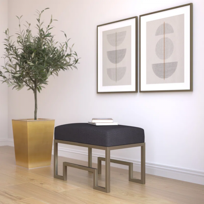 Freels Upholstered Accent Stool