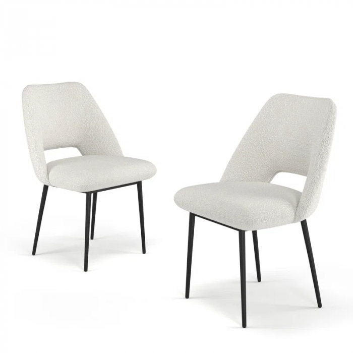 Valdez Boucle Dining Chair - Image 3