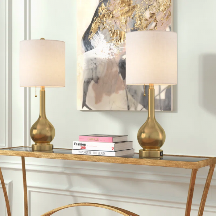 Orford Metal USB Table Lamp