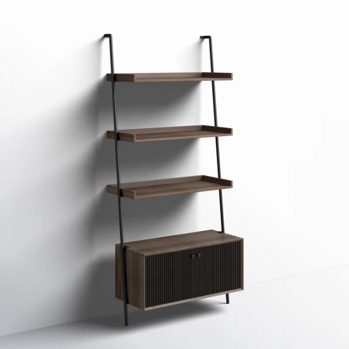 Enya Ladder Storage Bookcase - Image 3