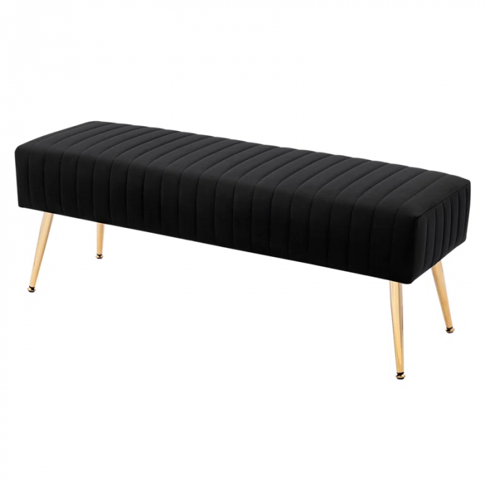 Rodjanae Velvet with Upholstery Bench