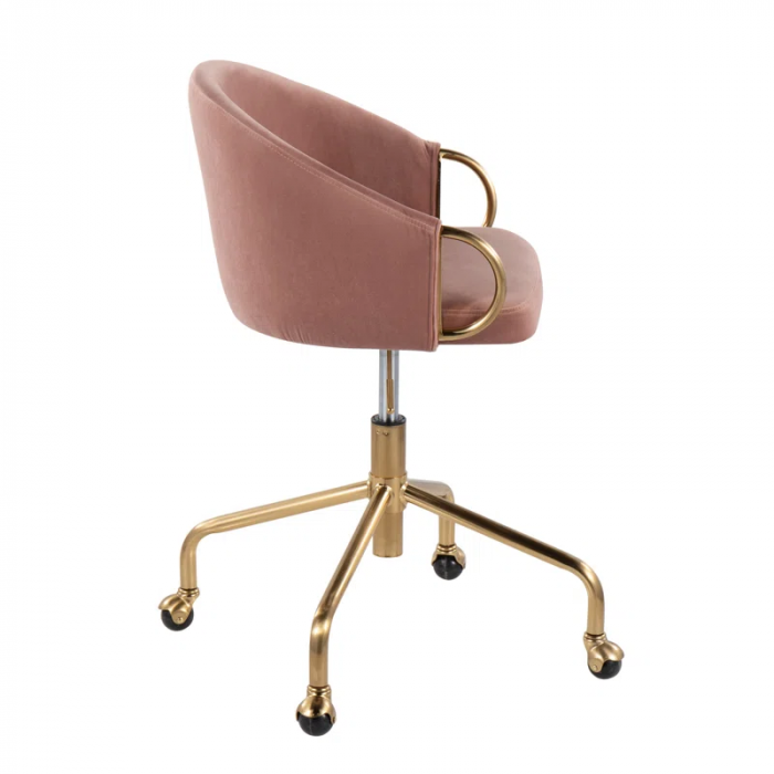 Audwine Velvet Task Chair - Image 11