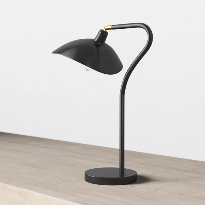 Girard Adjustable Metal Arched Lamp - Image 9