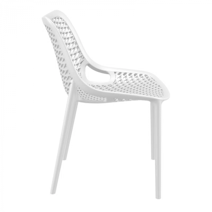 Farrah Outdoor Stacking Dining Side Chair - Image 14